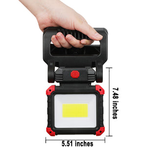 Hokolite portable clamp work light size 5.51'' x 7.48"