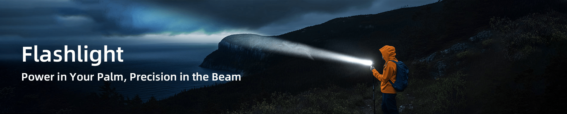 HANDHELD LED FLASHLIGHT & SPOTLIGHTS - Hokolite