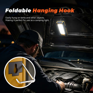 HOKOLITE 0063 - 1500 Lumen Rechargeable 3 Modes Magnetic Work Light