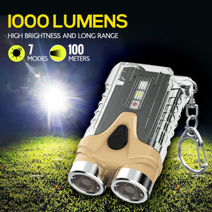 Hokolite-1000-lumens-mini-flashlights-keychain-flashlight