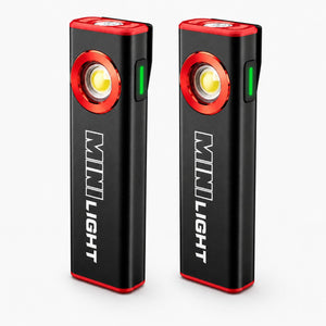 LEXALL E1 - 1600 Lumen Rechargeable Hands-free Dual Light EDC Flashlight