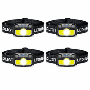 HOKOILN R1 2PACK - 1300LM 7 Modes Memory Function Adjustable Motion Sensor Headlamp
