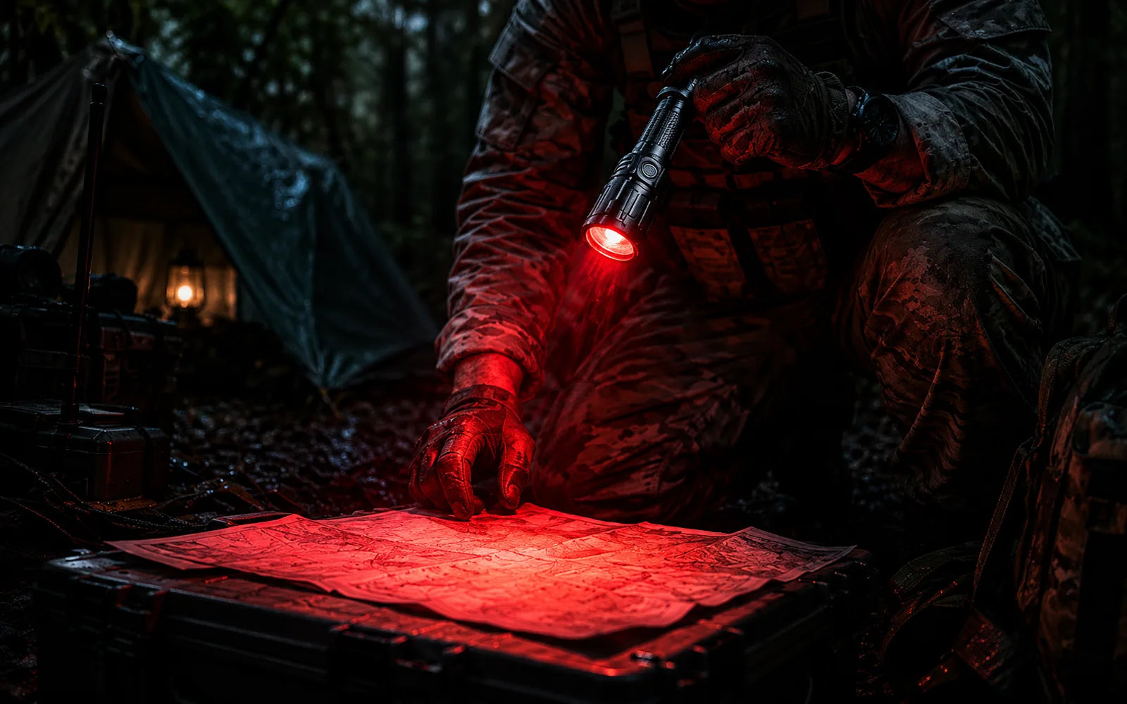 HOKOLITE T1 red beam for low-light hunting tasks
