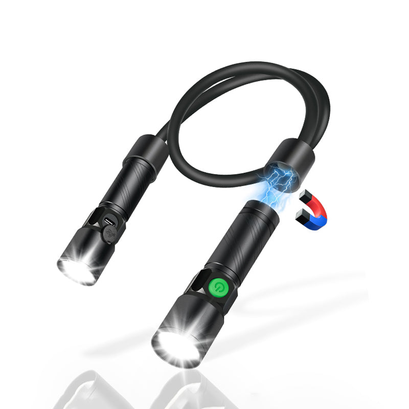 Hokolite-1800-Lumens-Rechargeable-Zoomable-Neck-Flashlights