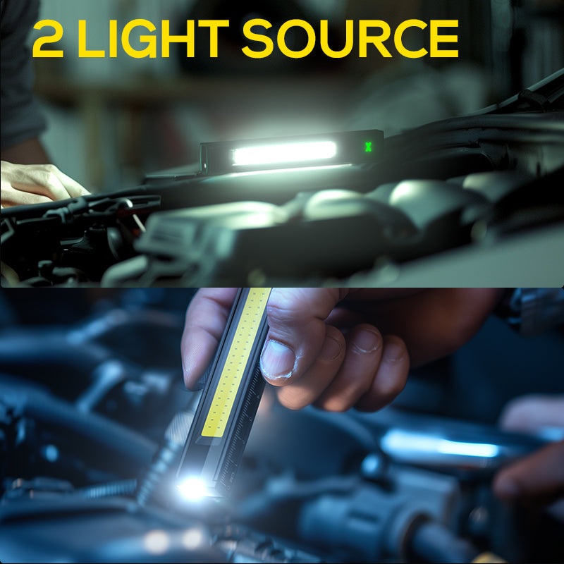 Hokolite-2-light-source-800lm-Rechargeable-Pen-Light-with-Laser-Pointer-EDC-flashlight