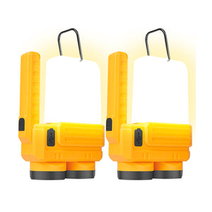 Hokolite-2-pack-hanging-lantern-flashlight-handheld-spotlight-camping-lanterns