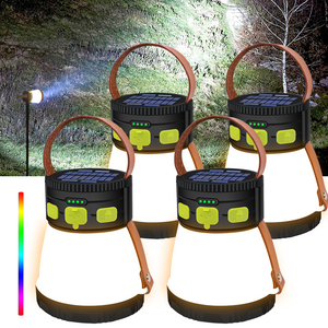 Hokolite-2500-Lumens-Handheld-Spotlight-Solar-Camping-Lantern-Flashlight-4-pack