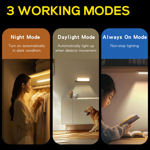 Hokolite-3-working-modes-RGB-Under-Cabinet-Lighting-motion-sensor-light