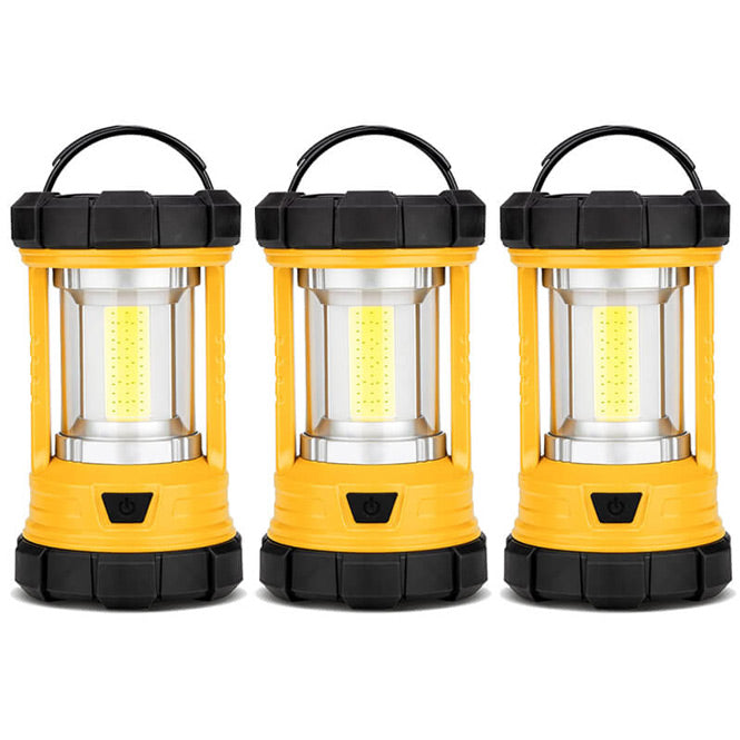 Le LED Camping Lantern Rechargeable 1000lm 4 Light Modes 4400mAh Power Bank IP44 Waterproof Perfect Lantern Flashlight for