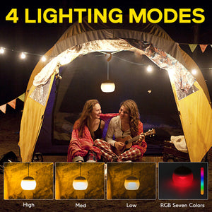 4 Lighting Modes Camping Tent Light