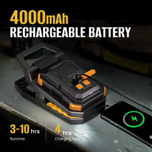Hokolite-4000mah-rechargeable-battery-rechargeable-magnetic-clamp-work-light-work-lights