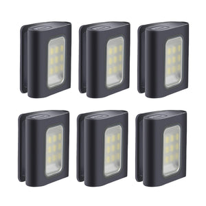 200 Lumens Clip-On Night Running Light Rechargeable 2 Pack