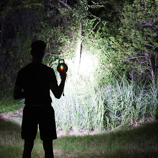 6000 Lumens LED Rechargeable Spotlight Bright