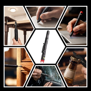 HOKOLITE CLAKAP P5 7-in-1 Rechargeable Multitool Pen Light for Inspection & Emergency