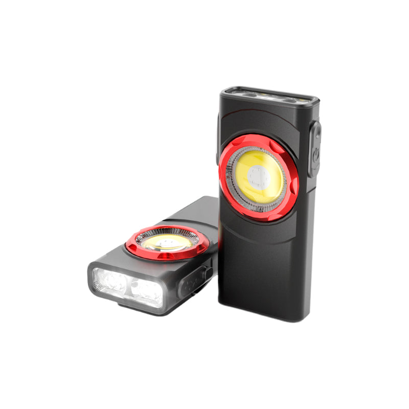 700 Lumens Mini EDC Flashlight Rechargeable Flat Pocket Light