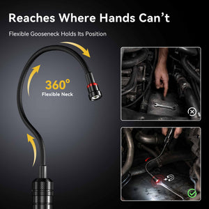 Hokolite CLAKAP W2 USB-C rechargeable work light with magnetic base