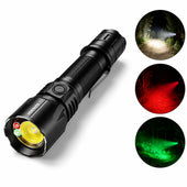 T1 - Three Color 2060LM  Long Throw High-Performance Rechargeable Hunting Flashlight  for Outdoor & Hunting