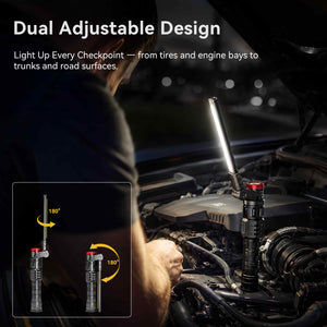 Hokolite CLAKAP W7 XPL spotlight work light for inspection