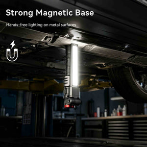 Hokolite CLAKAP W7 magnetic work light for hands-free auto repair