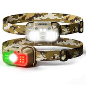 Hokolite HOKOILN R1 1300 lumen rechargeable headlamp for camping