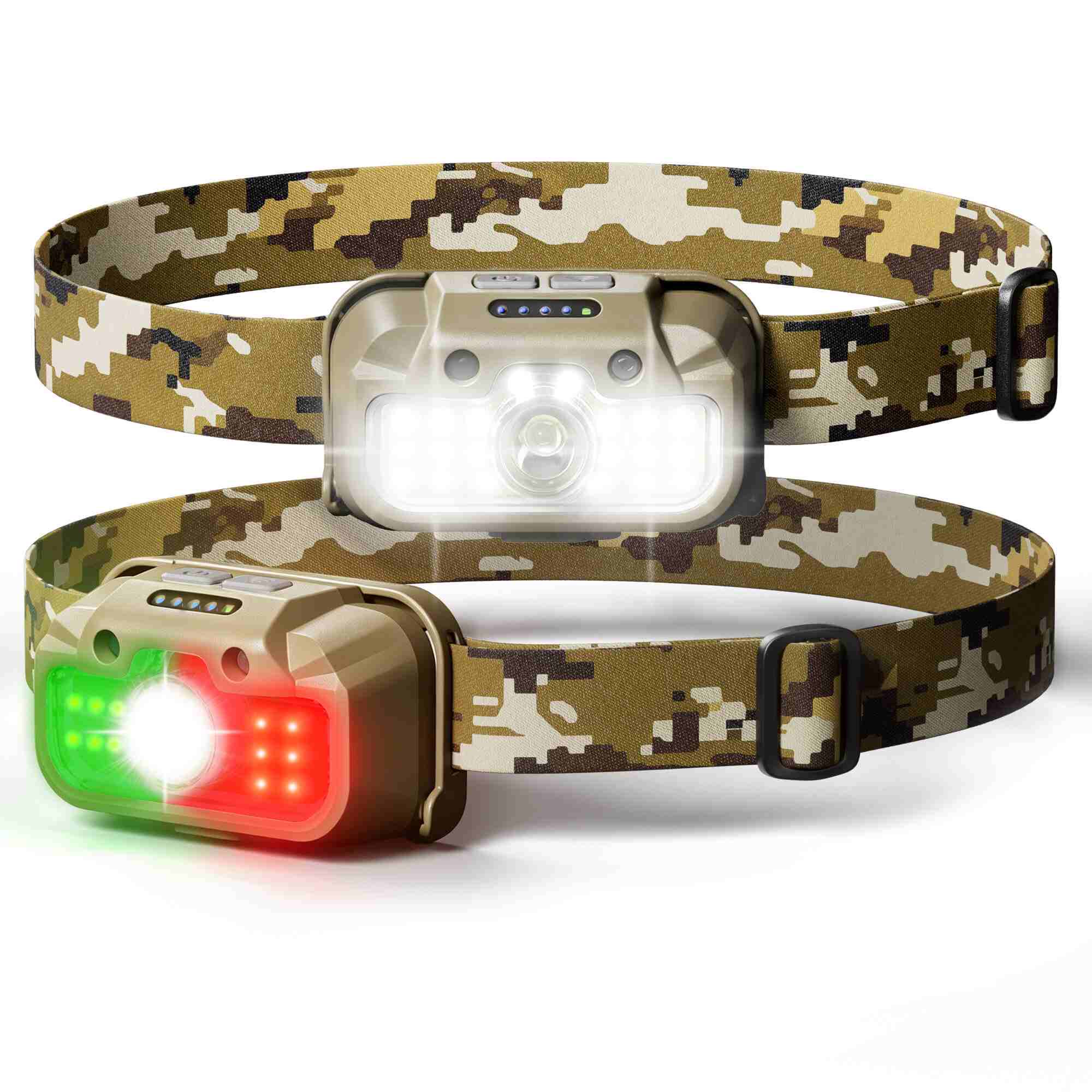 Hokolite HOKOILN R1 1300 lumen rechargeable headlamp for camping