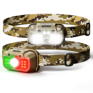 Hokolite HOKOILN R1 1300 lumen rechargeable headlamp for camping