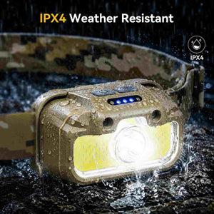 Hokolite HOKOILN R1 red strobe headlamp for emergency warning