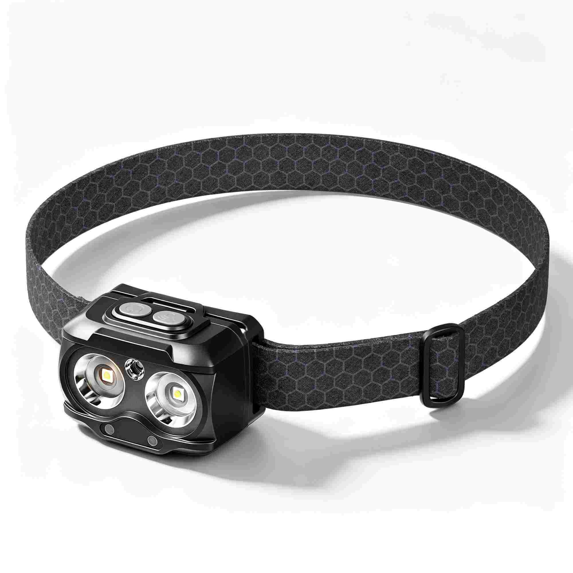 Hokolite HOPEDONE H2 450 lumen rechargeable sensor headlamp for running