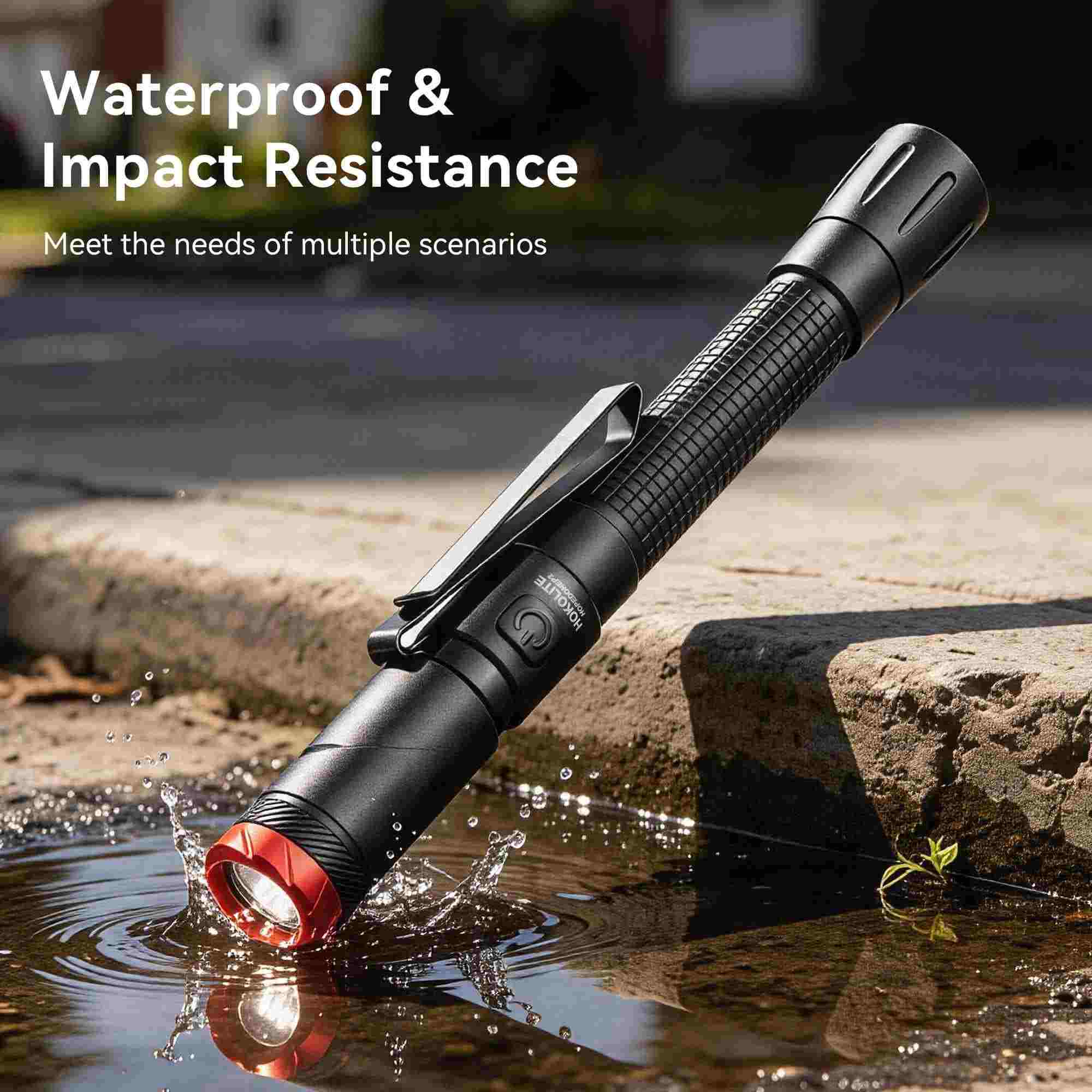 Hokolite Hopedone P2 rechargeable pen flashlight for detailed repair work