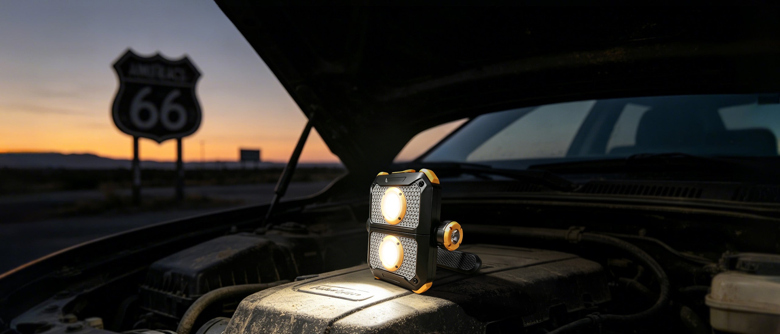 The Hokolite Hokolin W1 delivers 2500 lumens with 360° rotation. Strong magnetic, 9 lighting modes, USB-C. Perfect for garage and emergency lighting use.