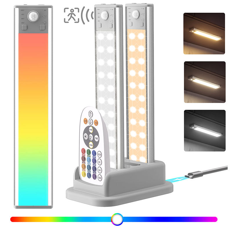 Hokolite-RGB-Under-Cabinet-Lighting-motion-sensor-lights