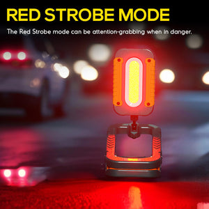 Hokolite-Red-strobe-mode-echargeable-3000-Lumens-LED-Clamp-Work-Light-with-360_-Rotation