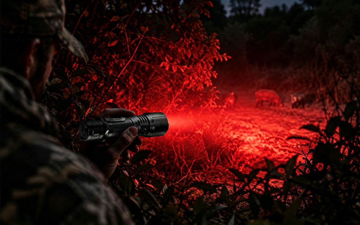 HOKOLITE T1 red beam for low-light hunting tasks