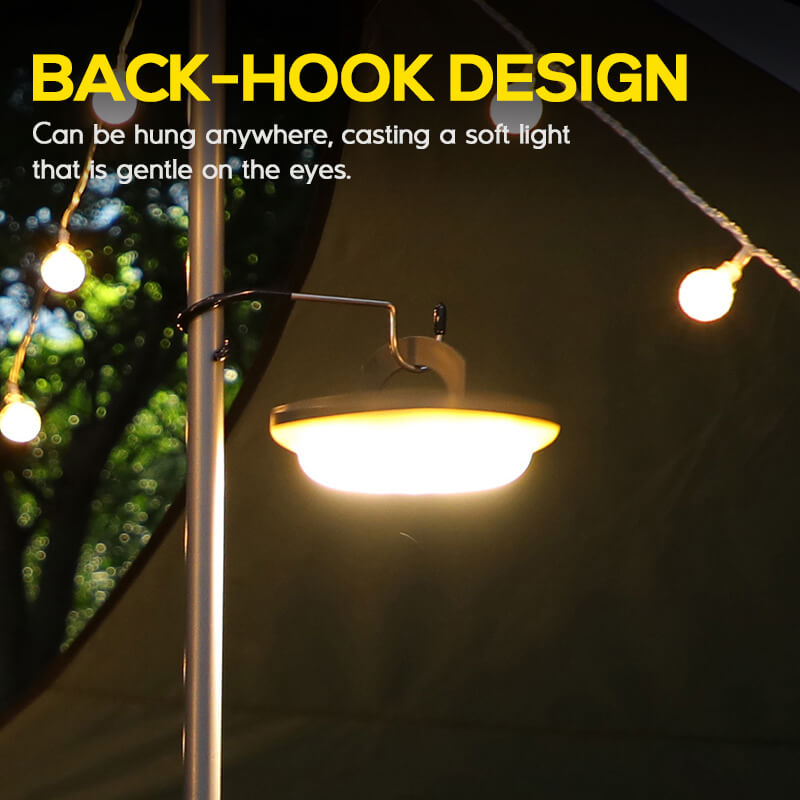 2-in-1 Outdoor String Lights & Camping Lantern - Hokolite 3 Pack