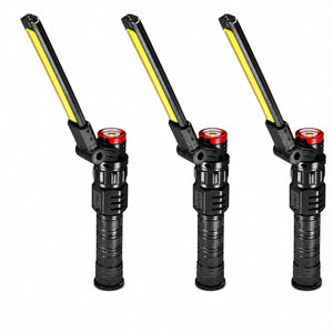 CLAKAP W7 1000LM Rechargeable Magnetic Work Light for Garage & Car Repair