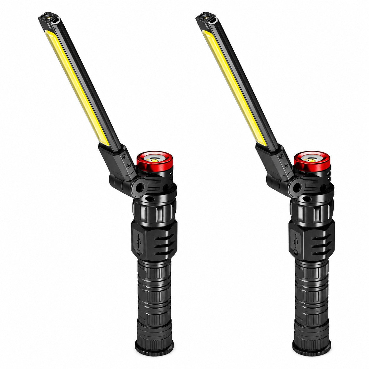 CLAKAP W7 1000LM Rechargeable Magnetic Work Light for Garage & Car Repair