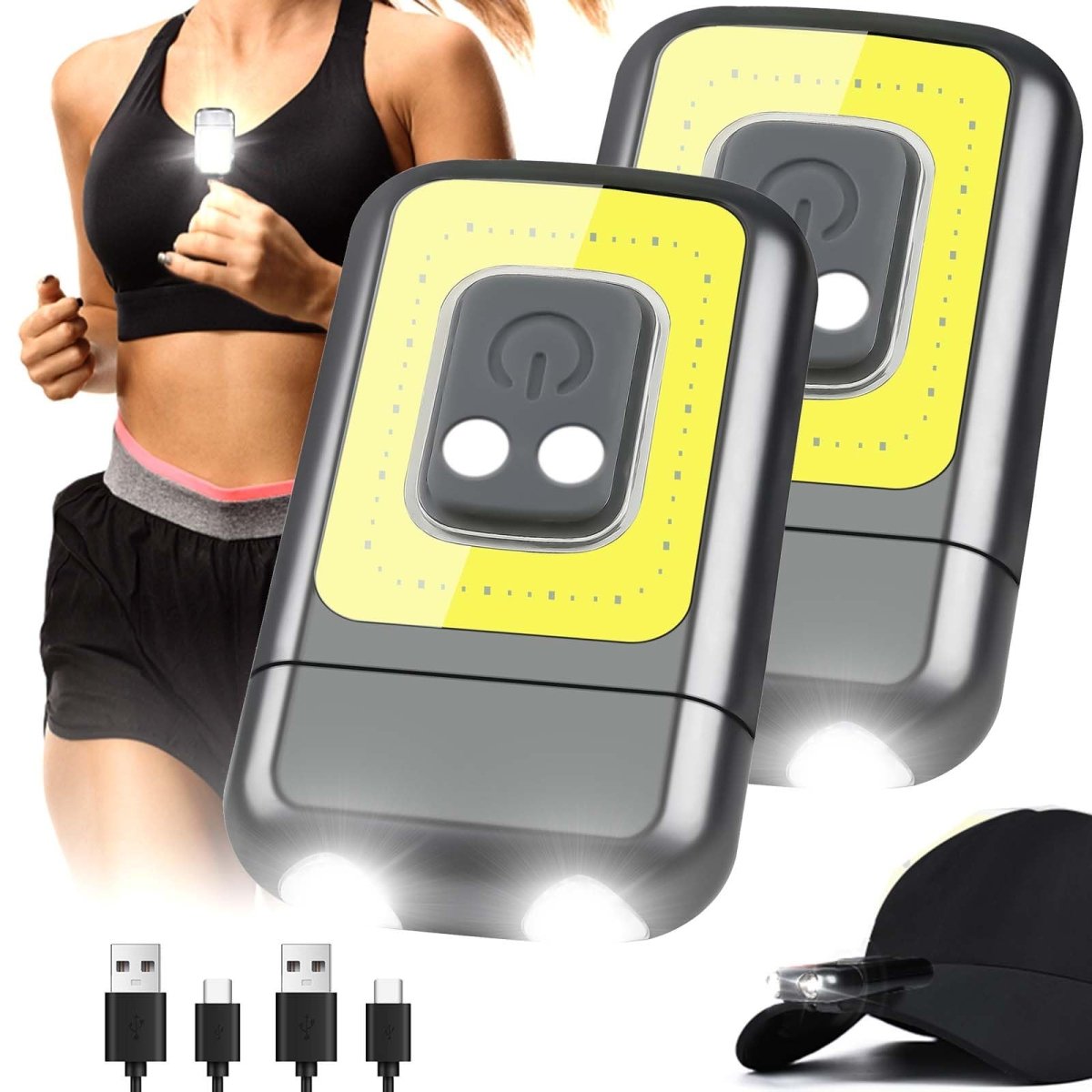 HOKOLITE 0084 - 200 Lumen Clip On Running Light - 