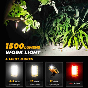 HOKOLITE 0108 - 4 Modes Magnetic Work Light - 