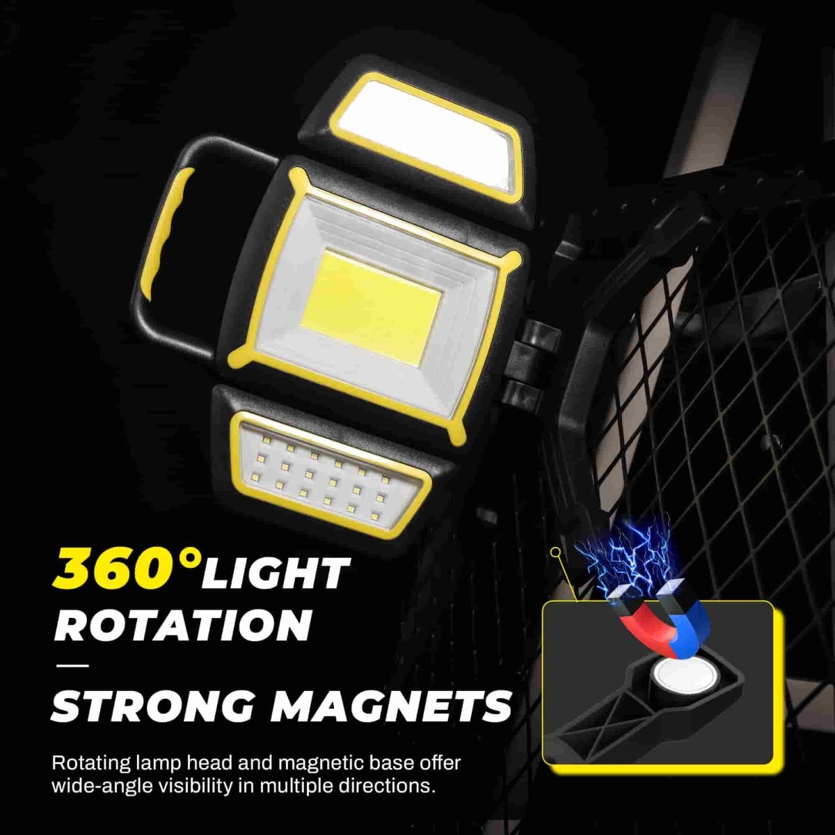 HOKOLITE 0459 - 5 Modes Adjustable Work Light - 
