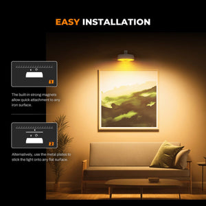 HOKOLITE 1464 - 4 Pack Charging Base Motion Sensor Light - 