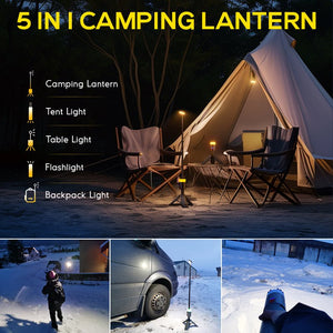 HOKOLITE 1487 - 1800 Lumen Adjustable Camping Lantern - 