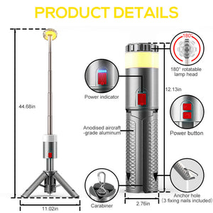 HOKOLITE 1487 - 1800 Lumen Adjustable Camping Lantern - 