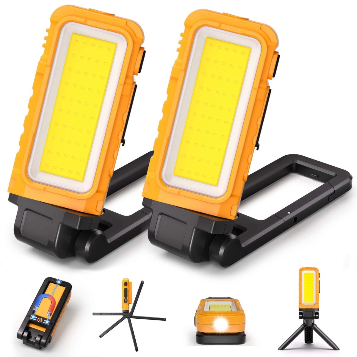 HOKOLITE 1744 - 1500 Lumen Multiple Mounting Work Light - 