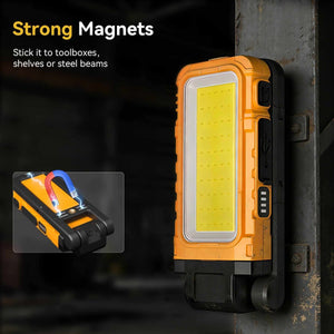 HOKOLITE 1744 - 1500 Lumen Multiple Mounting Work Light - 
