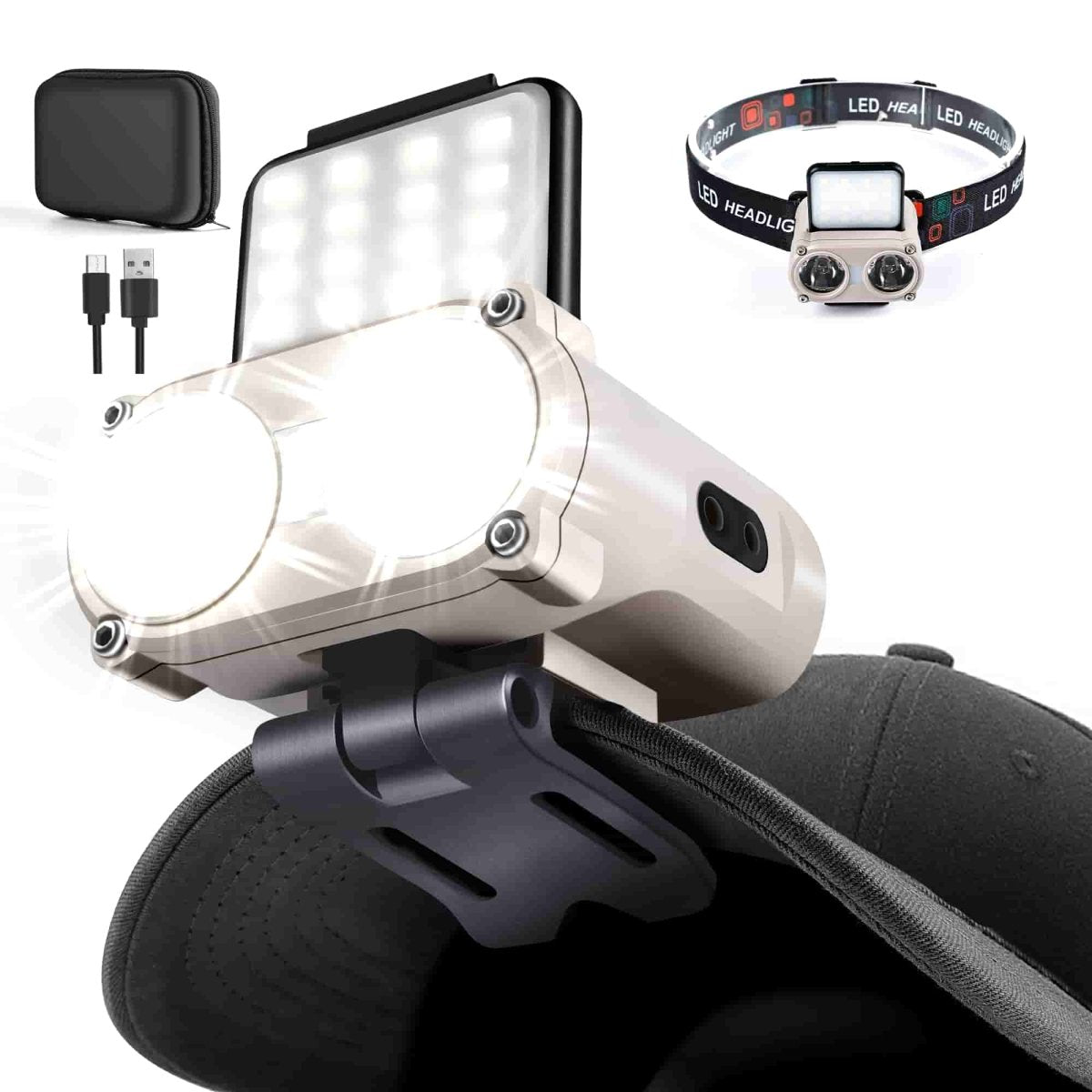 HOKOLITE 2010 - Dual LED Dimmable Headlamp - 