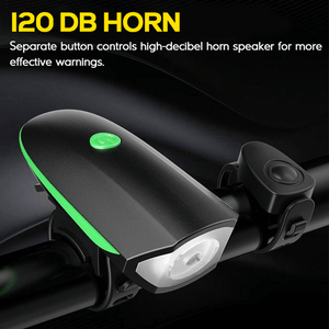 HOKOLITE 5185 - 1400 Lumen Horn With Tail Bike Light - 