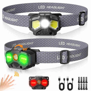 HOKOLITE 7378 - 1400 Night Vision Lumen Headlamp - 