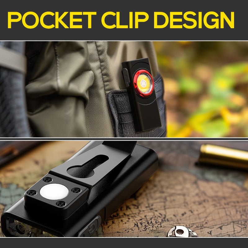 HOKOLITE 7462 - 9 Modes Magnetic EDC Flashlight - 