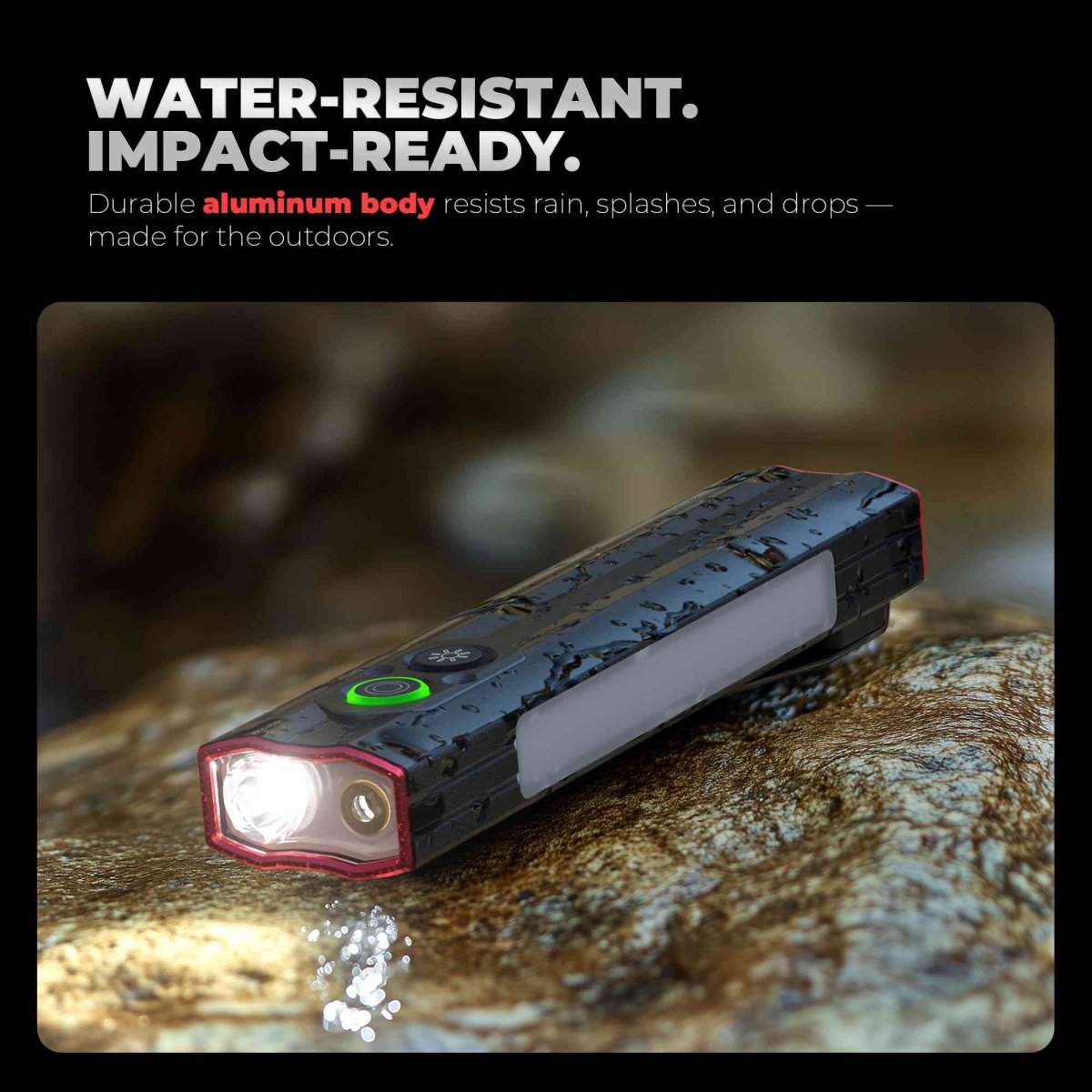 HOKOLITE 7602 - 1200 Lumen Magnetic Flashlight - 