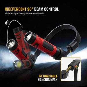 HOKOLITE 7687 - 800 Lumen Magnetic Neck Work Light - 